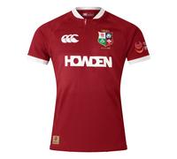 British & Irish Lions Men's Canterbury 2025 Players Rugby Jersey, Red Dahlia, 4XL