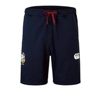 Canterbury Men's British & Irish Lions Canterbury Fleece Rugby Shorts | Heavyweight Fabric | Official British & Irish Lions Licensed Product Leisure Shorts, Dark Sapphire, 2XL