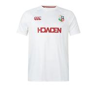 Canterbury Men's British & Irish Lions Canterbury Superlight T-Shirt | Lightweight Rugby Tee | Breathable | Official British & Irish Lions Licensed Product Technical T-Shirt, Egret, XS