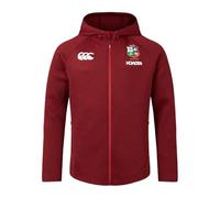 British & Irish Lions Men's Canterbury 2025 Everest Hoody, Red Dahlia, S