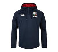 British & Irish Lions 1/4 Zip Hoody (Navy) 2024-2025 Men's Polyester Made By: Canterbury