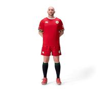 Canterbury Men's British & Irish Lions My Name's Doddie Foundation Sub Professional Shorts, Flag Red/Tartan, 4XL