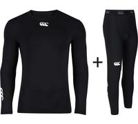 Canterbury Men's Canterbury Thermoreg Baselayer COMBO - Black/Black - Medium