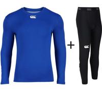 Canterbury Men's Canterbury Thermoreg Baselayer COMBO - Royal Blue/Black - 3X-Large