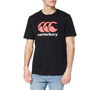 Canterbury Men's CCC Logo Tee T-Shirt | Soft Cotton Blend Non-Technical T-Shirt, Black, L