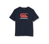 Canterbury Men's CCC Logo Tee T-Shirt | Soft Cotton Blend Non-Technical T-Shirt, Navy, 3XL