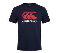 Canterbury Mens Classic T-Shirt (Navy) Cotton - Size Small