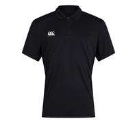 Canterbury Mens Club Dry Polo Shirt (Black) - Size 4XL