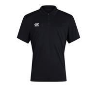 Canterbury Mens Club Dry Polo Shirt (Black) - Size X-Large