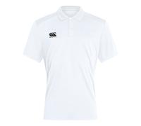Canterbury Mens Club Dry Polo Shirt (White) - Size X-Small