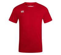 Canterbury Mens Club Dry T-Shirt (Flag Red) - Size 6XL