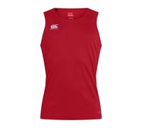 Canterbury Mens Club Dry Tank Top (Red) - Size Small