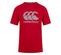 Canterbury Men's Core Logo Vapodri T-Shirt in Red | Size: Small Canterbury Red S