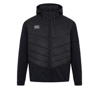 Canterbury Men's Hybrid Padded Jacket in Jet Black | Size: XS Canterbury Jet Black XS