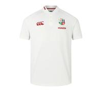 British & Irish Lions Men's Canterbury 2025 Polo, Egret, 3XL