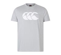 Canterbury Mens Organic Cotton Logo T-Shirt Grey (Sizes XS - 4XL)