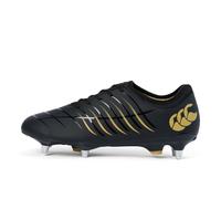 Canterbury Men's Phoenix 2.0 Team Soft Ground Rugby Boots in Black | Size: 8.5 Canterbury Black 8.5