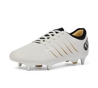 Canterbury Mens Phoenix Team Adults Soft Ground Rugby Boots White 10