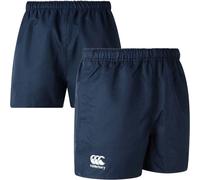 Canterbury Men's Professional Polyester Game-Day Rugby Shorts {C-QA008694} - Navy Blue - X-Large