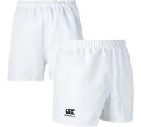 Canterbury Men's Professional Polyester Game-Day Rugby Shorts {C-QA008694} - White - X-Large