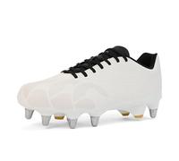 Canterbury Mens Stampede Groundbreak Team Soft Ground Rugby Boots White 9