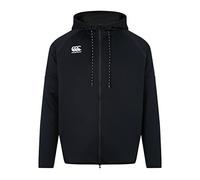 Canterbury Men's Tech Hoody V2, Black/Gunmetal Grey, XS