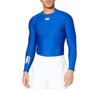 Canterbury Men's Thermoreg Long Sleeve Top | Compression Shirt | Base Layer Top With Heat Retention & Thermal Regulation, Olympian Blue, M