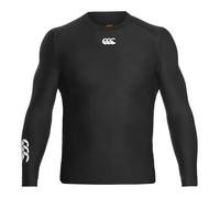 Canterbury Mens Thermoreg Baselayer Top - Black Long Sleeve E546845 Size XS
