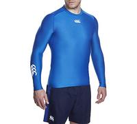 Canterbury Men's Thermoreg Long Sleeve Top | Compression Shirt | Base Layer Top With Heat Retention & Thermal Regulation, Olympian Blue, 4XL
