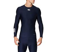 Canterbury Men's Thermoreg Long Sleeve Top | Compression Shirt | Base Layer Top with Heat Retention & Thermal Regulation Top, Navy, M