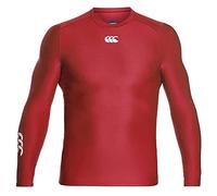 Canterbury Mens Thermoreg Baselayer Cold Top (Red) Men's Polyester