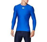 Canterbury Men's Thermoreg Long Sleeve Top | Compression Shirt | Base Layer Top With Heat Retention & Thermal Regulation, Olympian Blue, 2XL