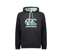 Canterbury Men's Uglies Hoody | Lined Hood Hoodie, Jetblack/Fuchsiared, 4XL