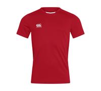 Canterbury Mens Unisex Adult Club Dry T-Shirt (Red) - Size Large