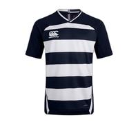 Canterbury Men's Vapodri Evader Hooped Rugby Jersey Technical Rugby Jersey