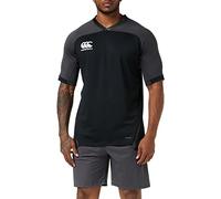Canterbury Men's Vapodri Evader Rugby Jersey, Black, XS