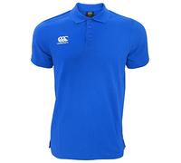 Canterbury Mens Waimak Short Sleeve Pique Polo Shirt (XL) (Royal)