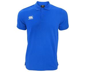 Canterbury Mens Waimak Short Sleeve Pique Polo Shirt (XXL) (Royal)