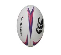 Canterbury Mentre Rugby Ball Ball, Adults Unisex, White/Violet/Purple (Multicoloured), 3