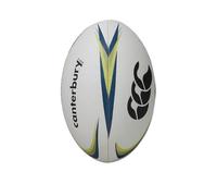 Canterbury Mentre Rugby Ball Ball, Adults Unisex, White/Lime/Blue (Multicolour), 5