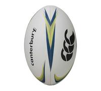 Canterbury Mentre Rugby Ball Ball, Adults Unisex, White/Lime/Blue (Multicolour)
