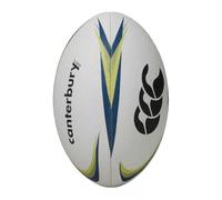Canterbury Mentre Rugby Ball Ball, Adults Unisex, White/Lime/Blue (Multicolour)