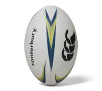 Canterbury Mentre Rugby Ball Ball, Adults Unisex, White/Lime/Blue (Multicolour), 5