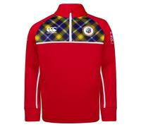 Canterbury My Name's Doddie Foundation x British & Irish Lions 1/4 Zip Size: Extra Large, Colour: Red