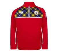 Canterbury My Name's Doddie Foundation x British & Irish Lions Junior 1/2 Zip Size: 14, Colour: Red