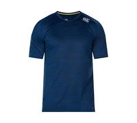 Canterbury Of New Zealand Men Vapodril Drill T-shirt - Estate Blue, Small