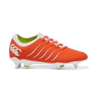 Canterbury Phoenix 2.0 Pro Soft Ground Rugby Boots - Orange White - UK 10