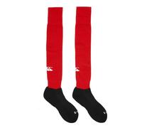 Canterbury Rugby RED BLUE BLACK or WHITE Club Socks Kids to Adult Sizes EU27-46