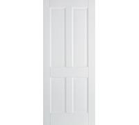 LPD Canterbury Solid Core FD30 Internal Door White Primed 4P 1981 x 838mm