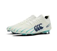 Canterbury Speed Falcon. 2.0 Elite Firm Ground Adult Rugby Boots - White/Green - UK 10